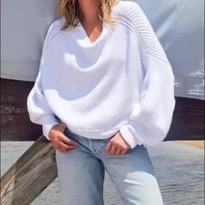 NWT FREE PEOPLE EMMI MOCK NECK SWEATER XS
